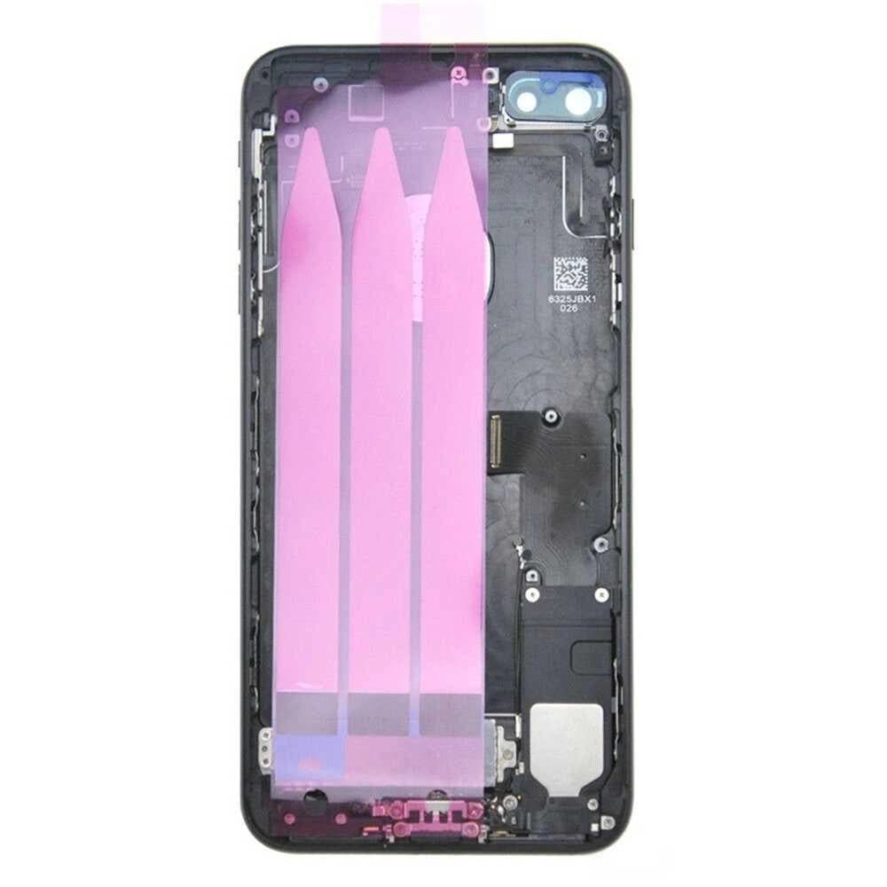 GemTech Apple Uyumlu iPhone 7 Plus Kasa Siyah Dolu
