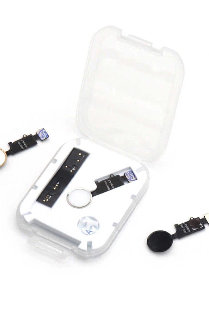 GemTech Apple Uyumlu iPhone 8 Home Tuş Bordu Tık Çalıştıran Siyah