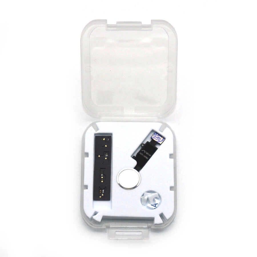 GemTech Apple Uyumlu iPhone 8 Home Tuş Bordu Tık Çalıştıran Siyah