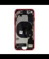 GemTech Apple Uyumlu iPhone 8 Kasa Kapak Kırmızı Dolu