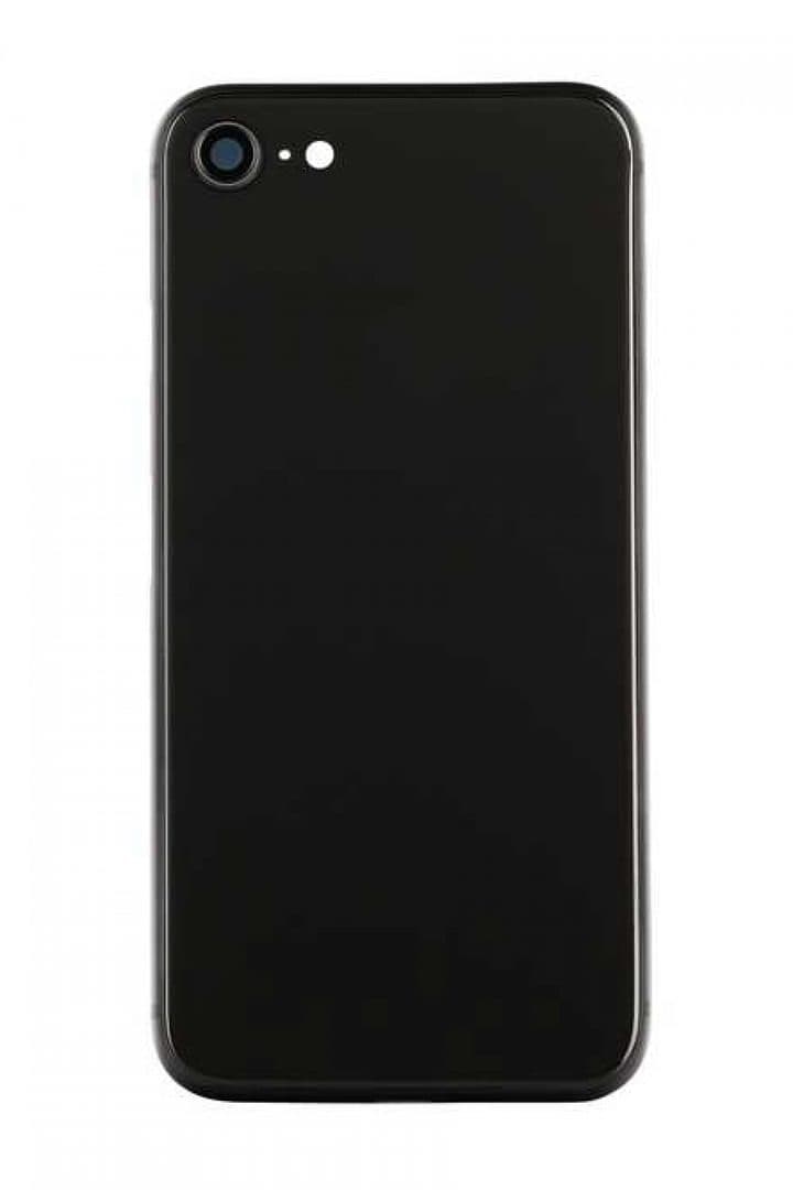 GemTech Apple Uyumlu iPhone 8 Kasa Kapak Siyah Boş