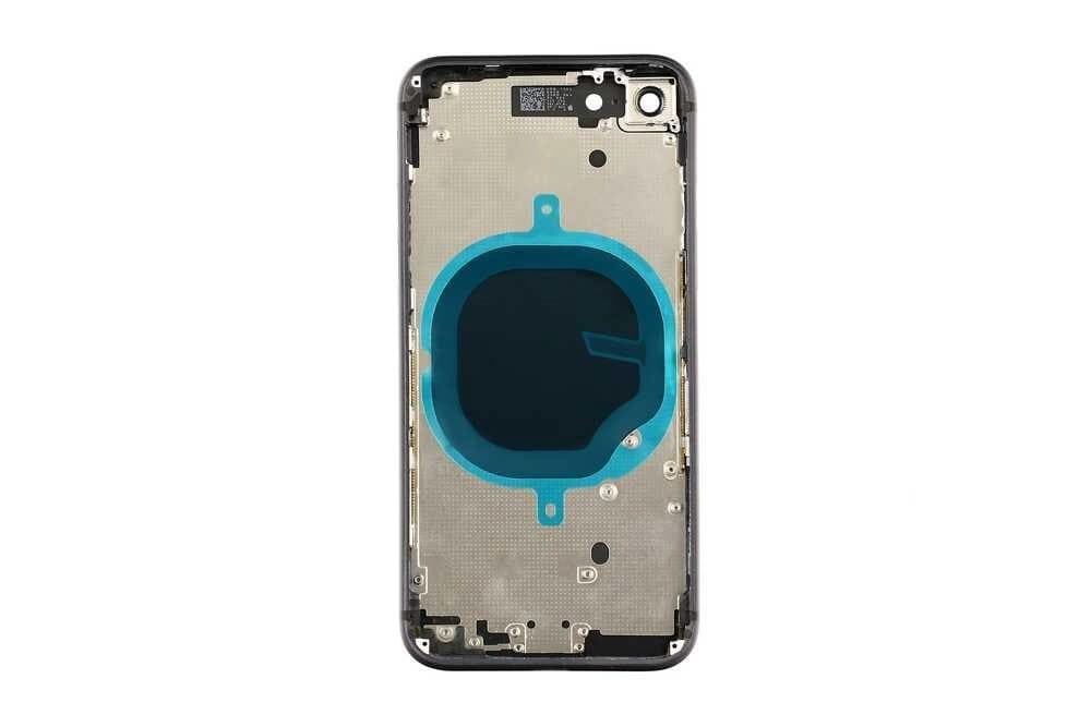 GemTech Apple Uyumlu iPhone 8 Kasa Kapak Siyah Boş