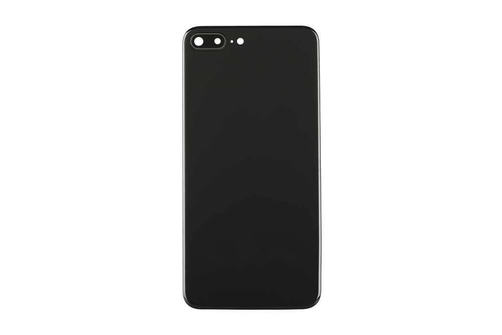 GemTech Apple Uyumlu iPhone 8 Plus Arka Kapak Kamera Lensli Siyah