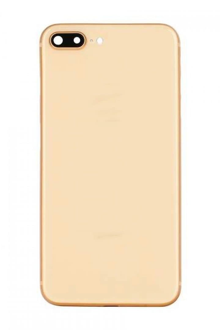 GemTech Apple Uyumlu iPhone 8 Plus Kasa Kapak Gold Boş