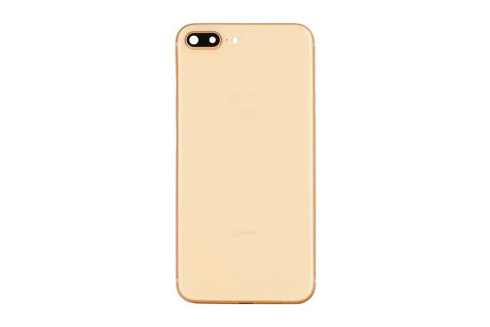 GemTech Apple Uyumlu iPhone 8 Plus Kasa Kapak Gold Boş