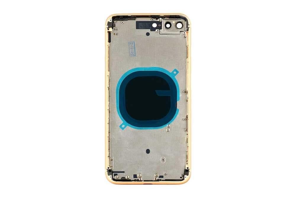 GemTech Apple Uyumlu iPhone 8 Plus Kasa Kapak Gold Boş