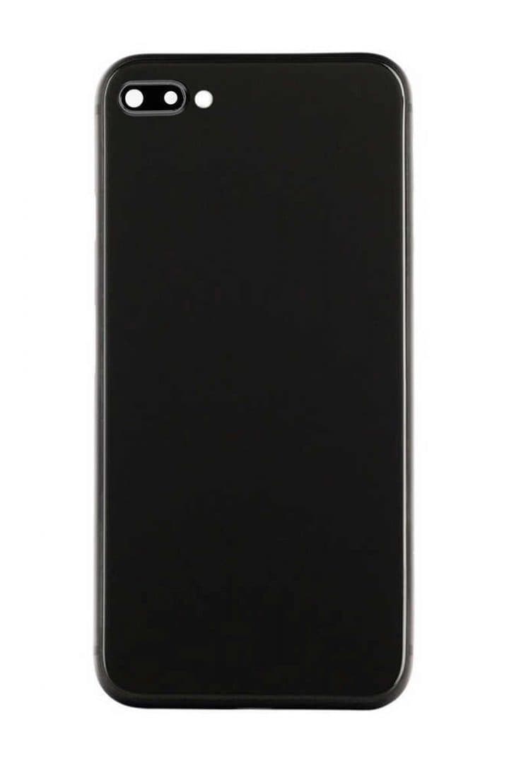 GemTech Apple Uyumlu iPhone 8 Plus Kasa Kapak Siyah Dolu