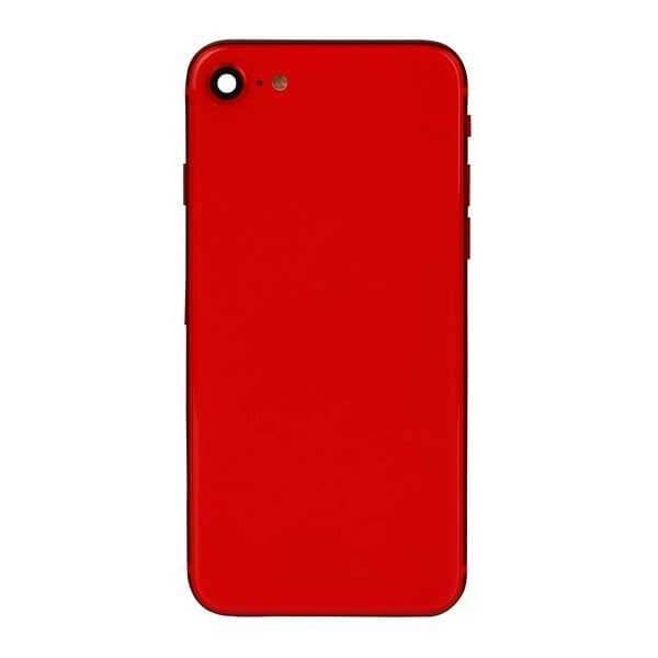 GemTech Apple Uyumlu iPhone Se 2020 Kasa Kapak Kırmızı Dolu