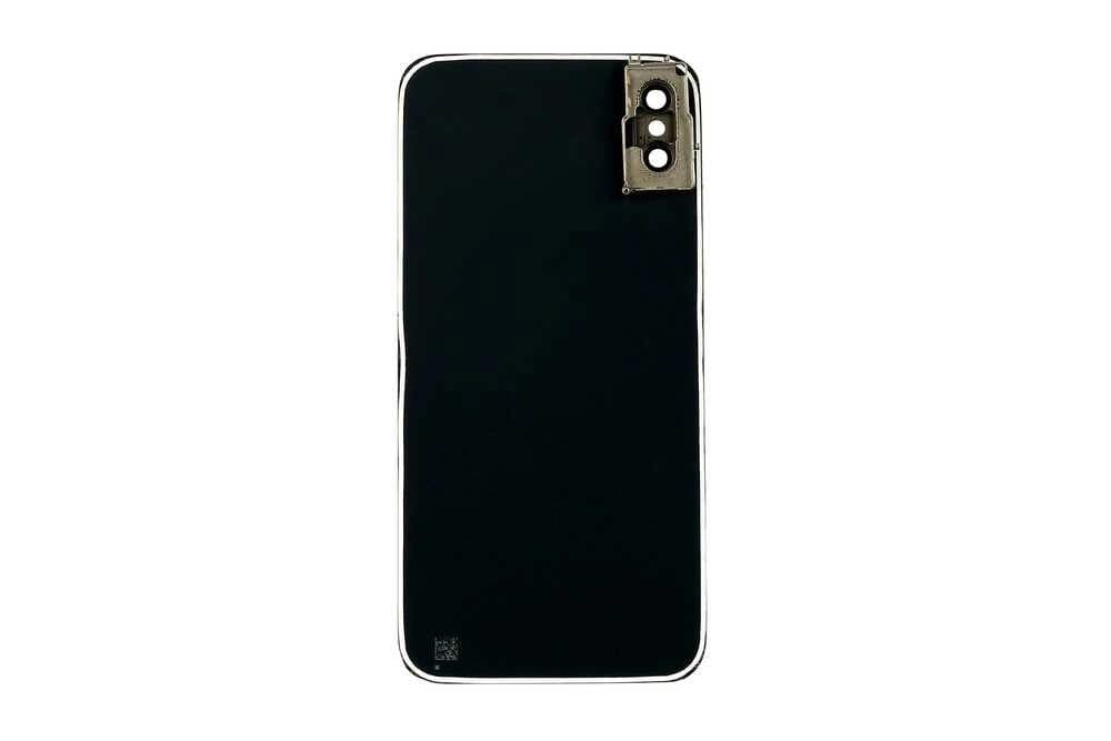 GemTech Apple Uyumlu iPhone X Arka Kapak Kamera Lensli Siyah