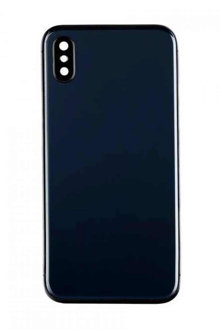 GemTech Apple Uyumlu iPhone X Kasa Kapak Siyah Boş