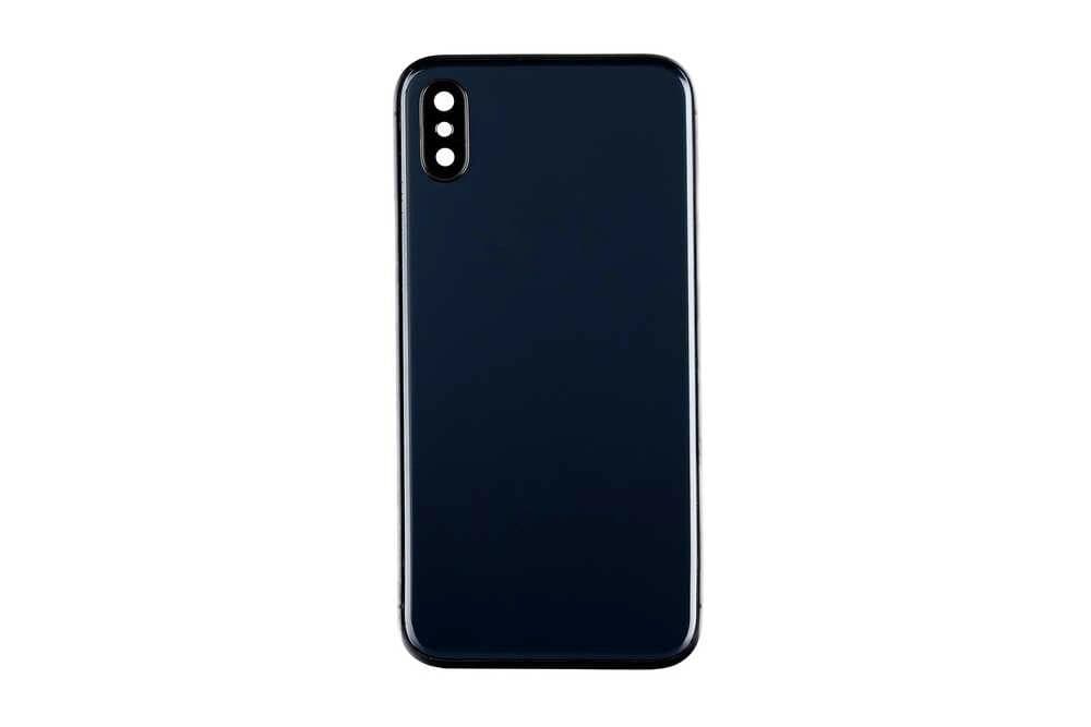GemTech Apple Uyumlu iPhone X Kasa Kapak Siyah Boş