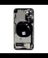 GemTech Apple Uyumlu iPhone X Kasa Kapak Siyah Dolu