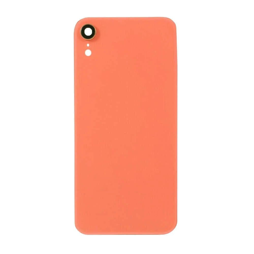 GemTech Apple Uyumlu iPhone Xr Arka Kapak Kamera Lensli Turuncu