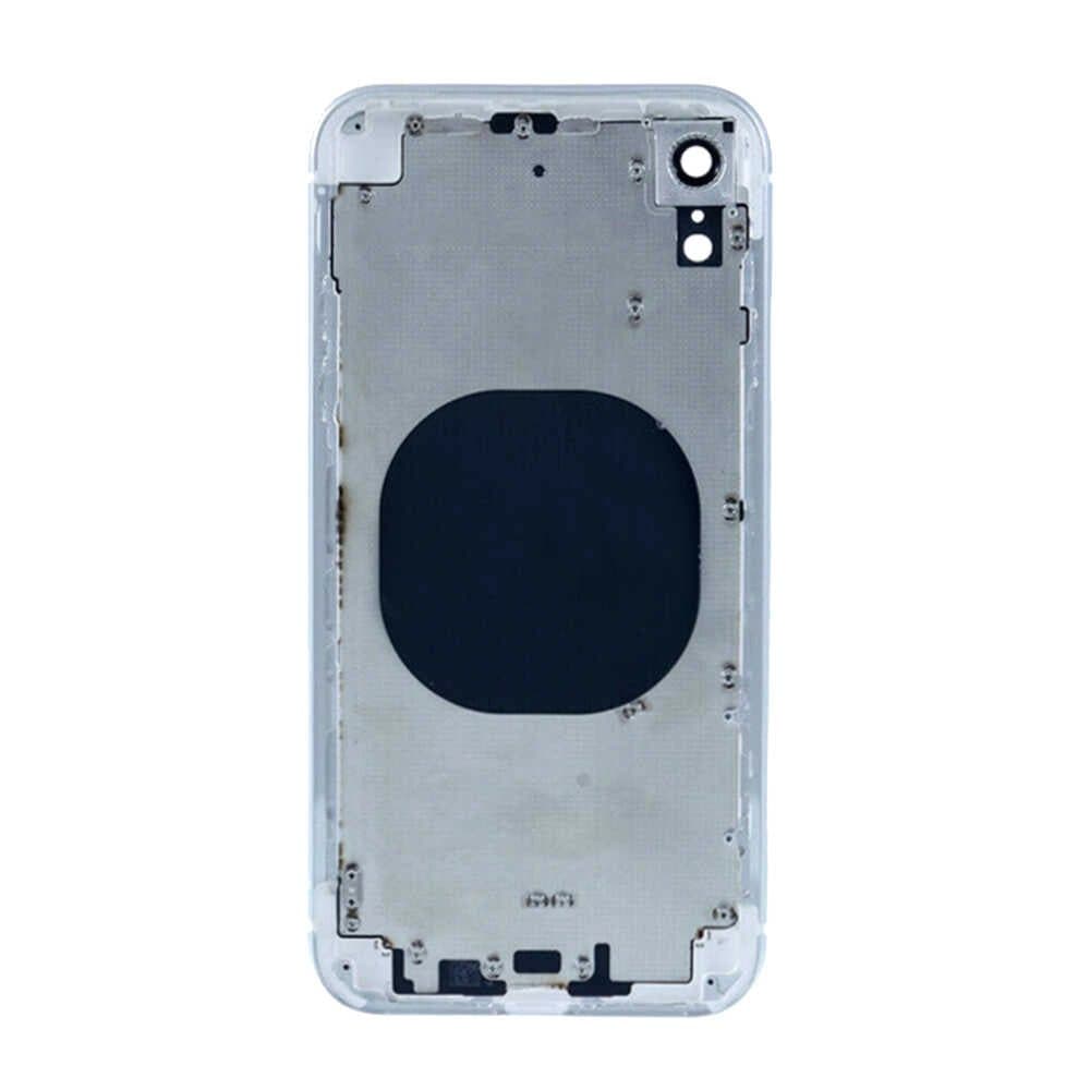GemTech Apple Uyumlu iPhone Xr Kasa Kapak Beyaz Boş
