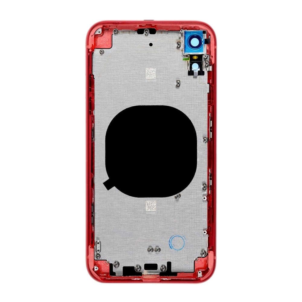 GemTech Apple Uyumlu iPhone Xr Kasa Kapak Kırmızı Boş