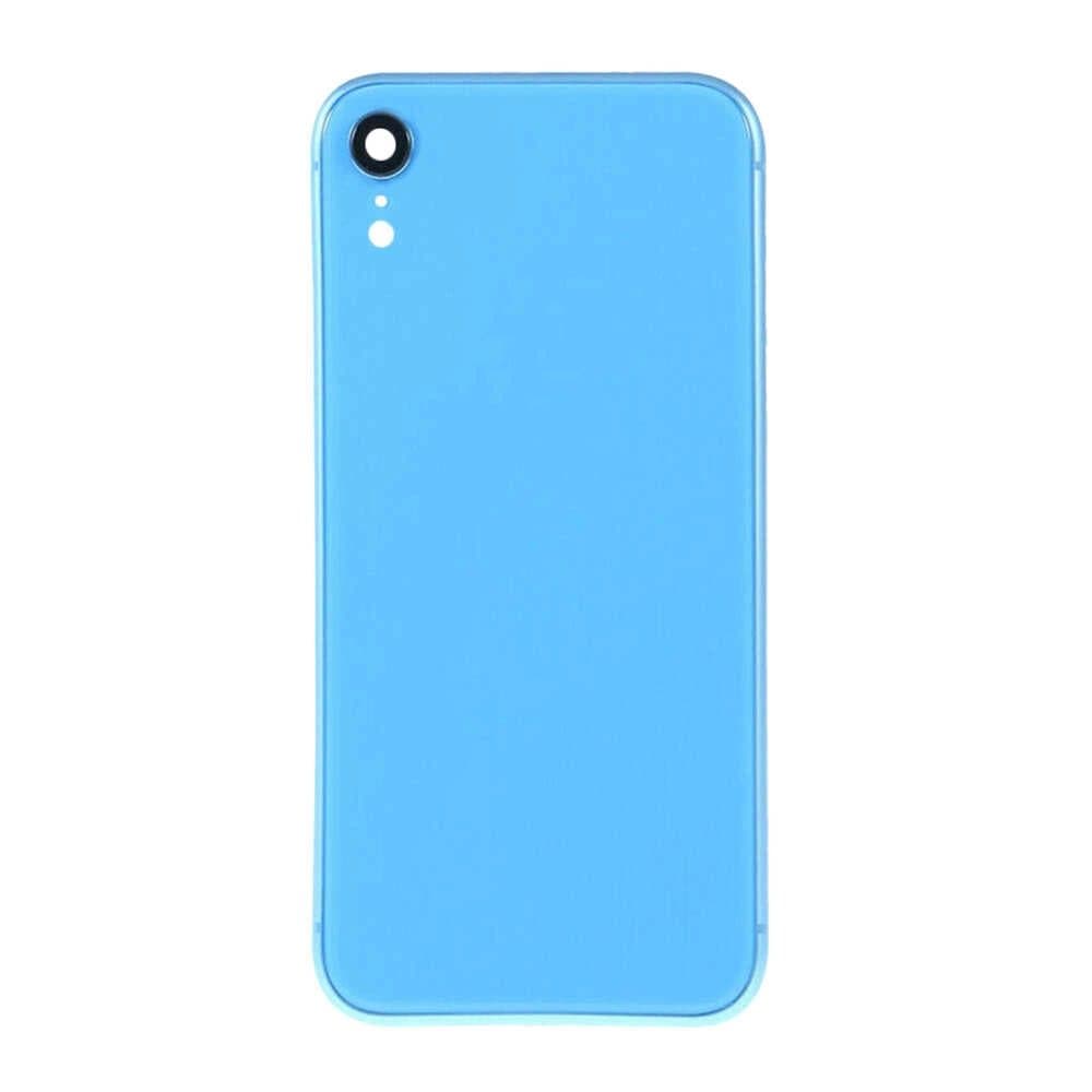 GemTech Apple Uyumlu iPhone Xr Kasa Kapak Mavi Dolu