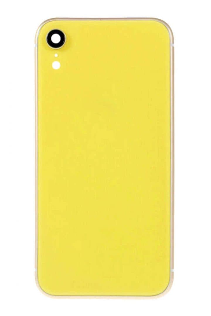 GemTech Apple Uyumlu iPhone Xr Kasa Kapak Sarı Boş