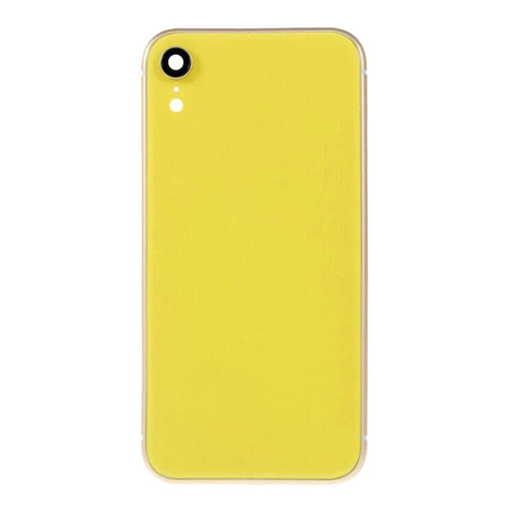 GemTech Apple Uyumlu iPhone Xr Kasa Kapak Sarı Dolu