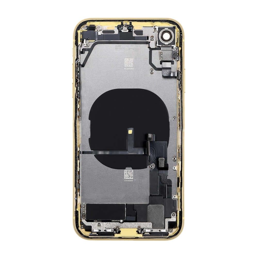 GemTech Apple Uyumlu iPhone Xr Kasa Kapak Sarı Dolu