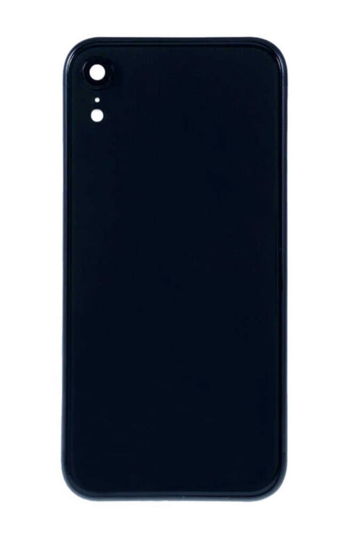 GemTech Apple Uyumlu iPhone Xr Kasa Kapak Siyah Dolu