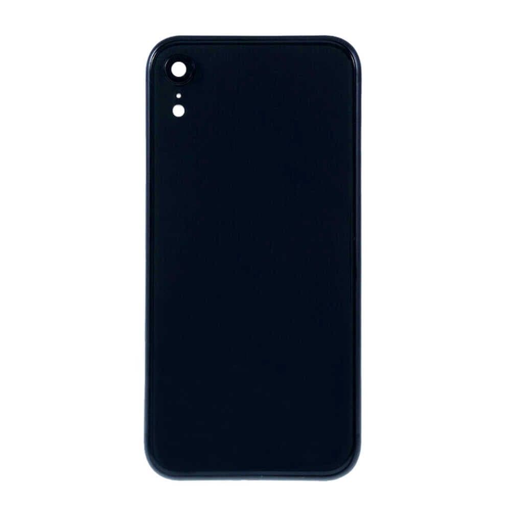 GemTech Apple Uyumlu iPhone Xr Kasa Kapak Siyah Dolu
