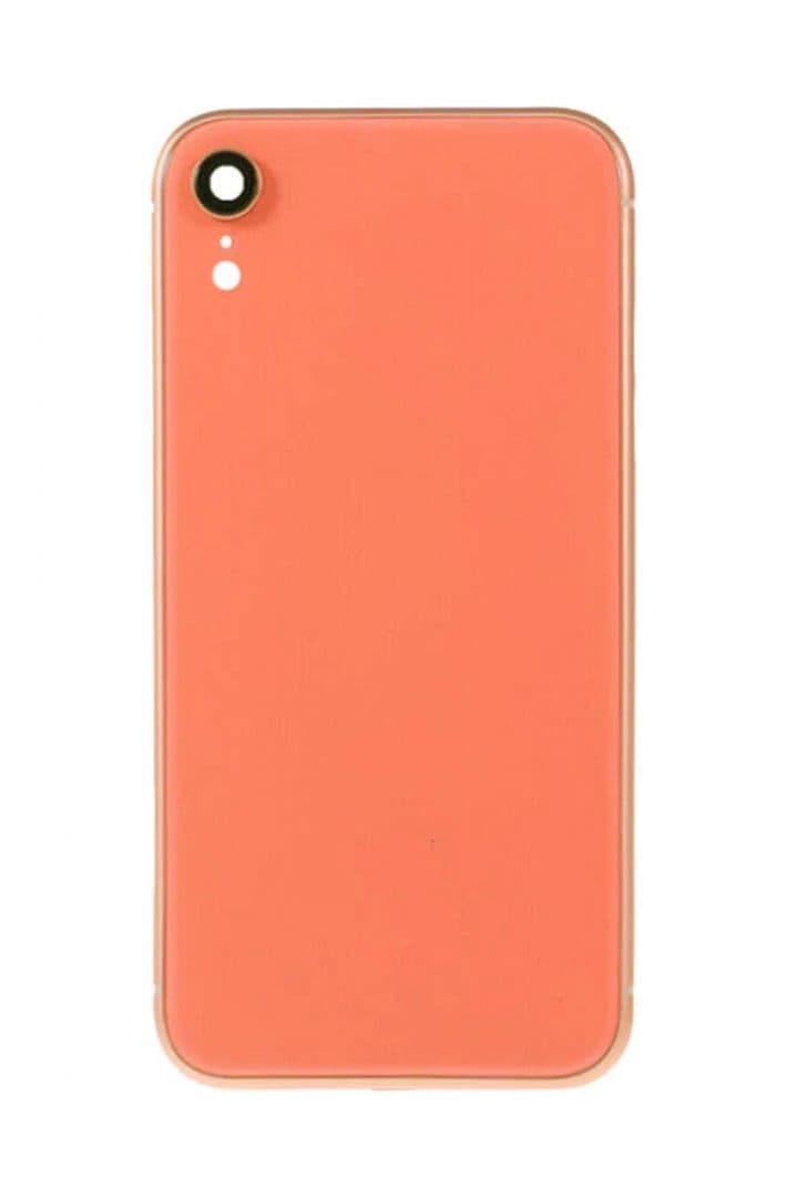 GemTech Apple Uyumlu iPhone Xr Kasa Kapak Turuncu Boş