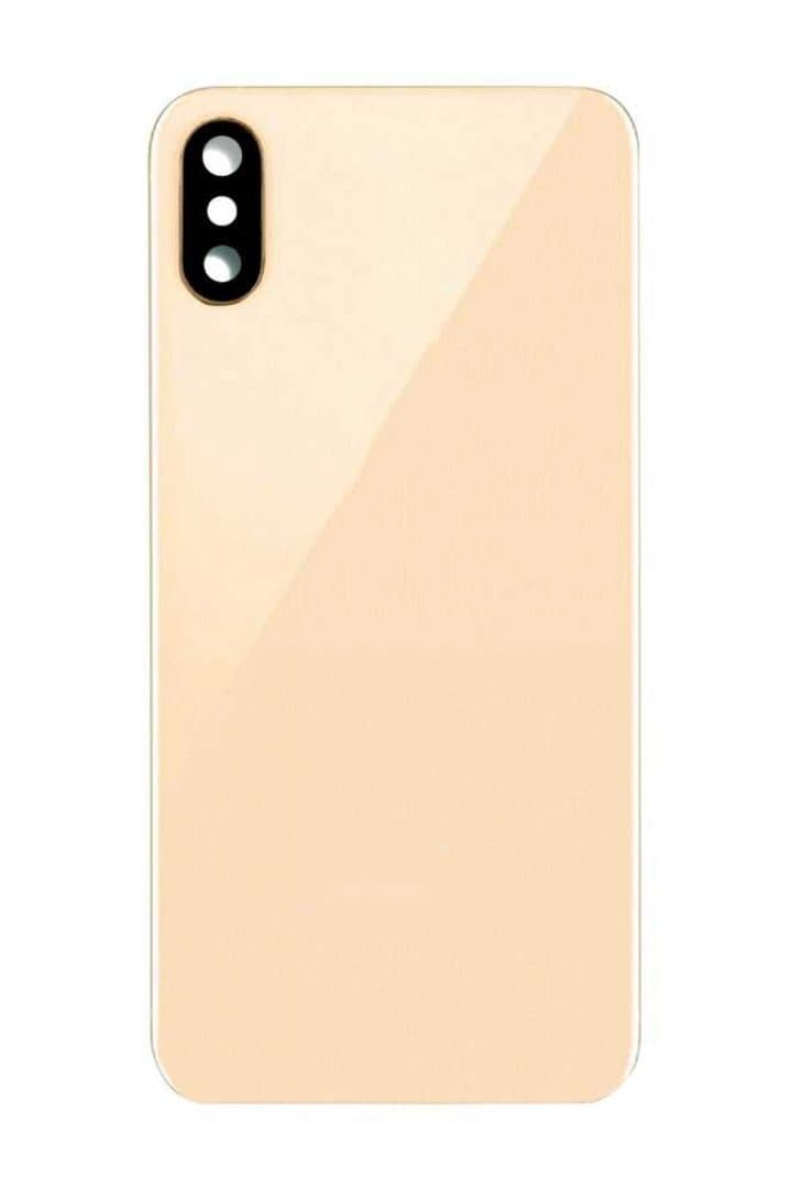 GemTech Apple Uyumlu iPhone Xs Arka Kapak Kamera Lensli Gold