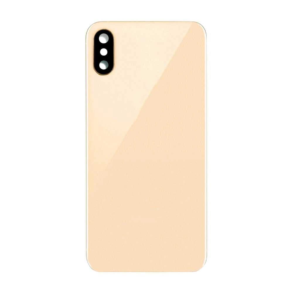 GemTech Apple Uyumlu iPhone Xs Arka Kapak Kamera Lensli Gold