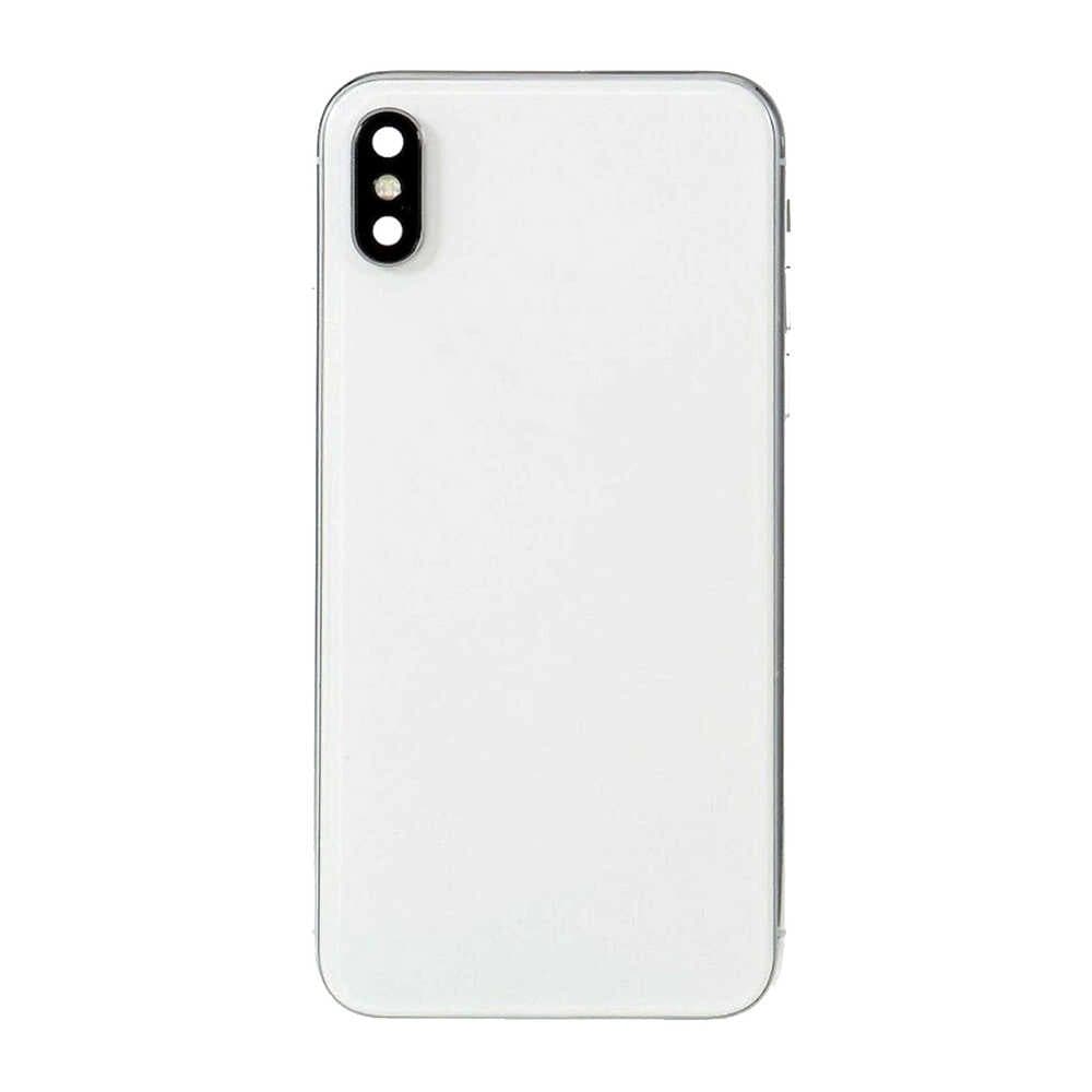 GemTech Apple Uyumlu iPhone Xs Kasa Kapak Beyaz Boş