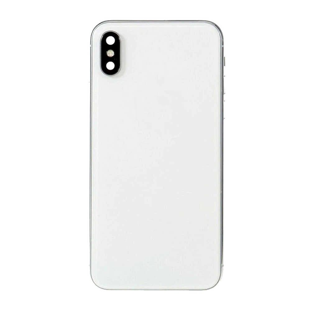 GemTech Apple Uyumlu iPhone Xs Max Kasa Kapak Beyaz Boş