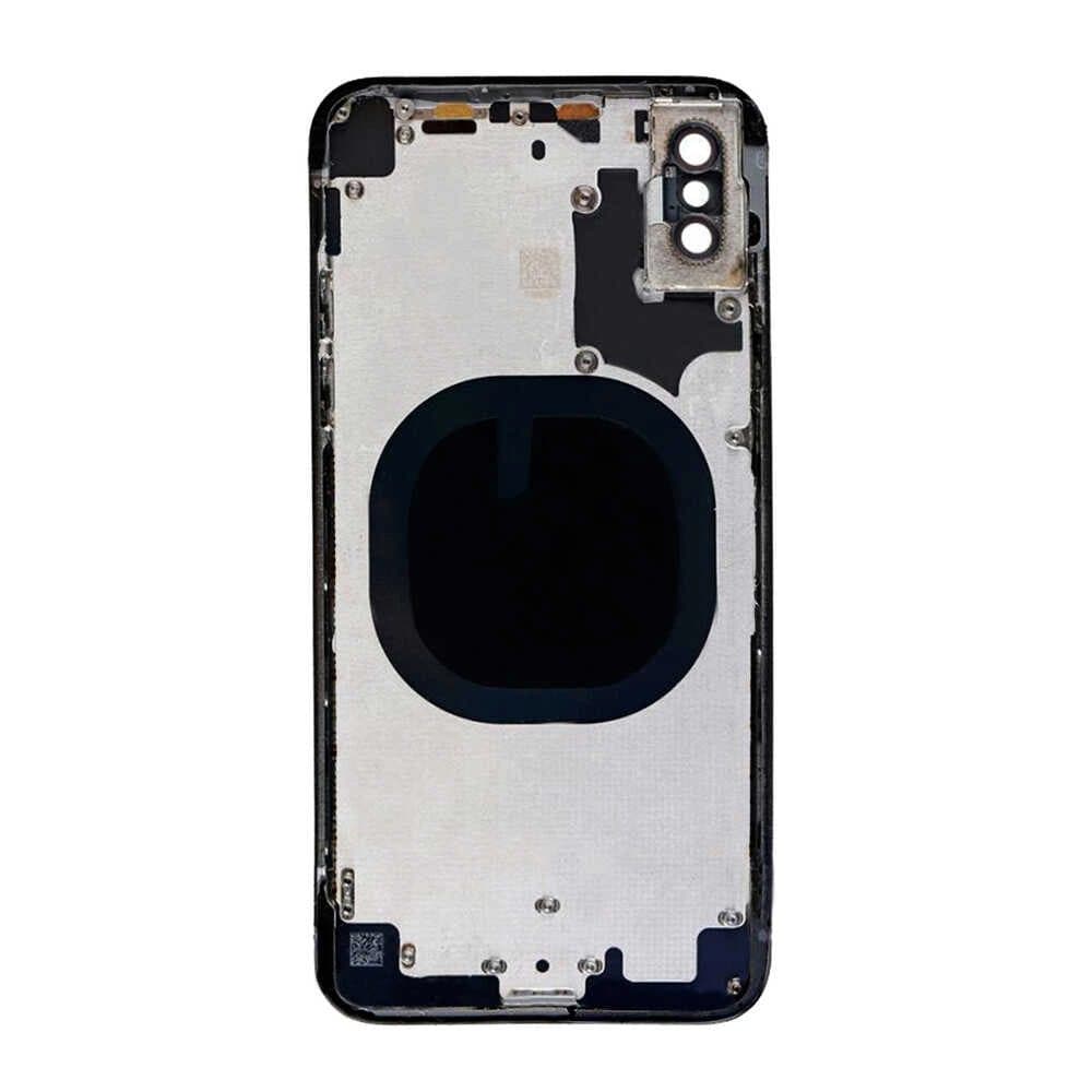 GemTech Apple Uyumlu iPhone Xs Max Kasa Kapak Siyah Boş