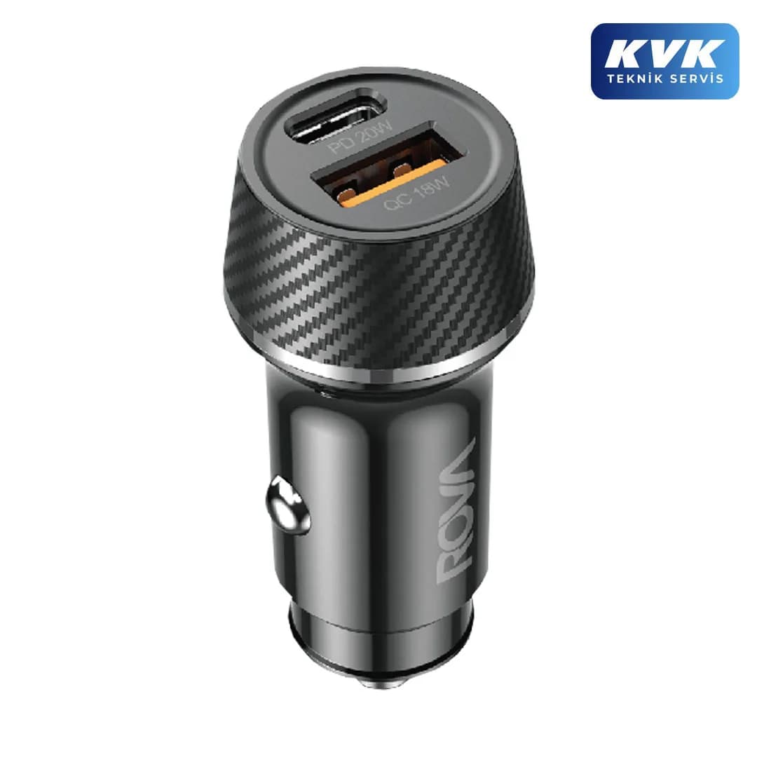 Gemtech A+C Hızlı Araç Şarjı 38W