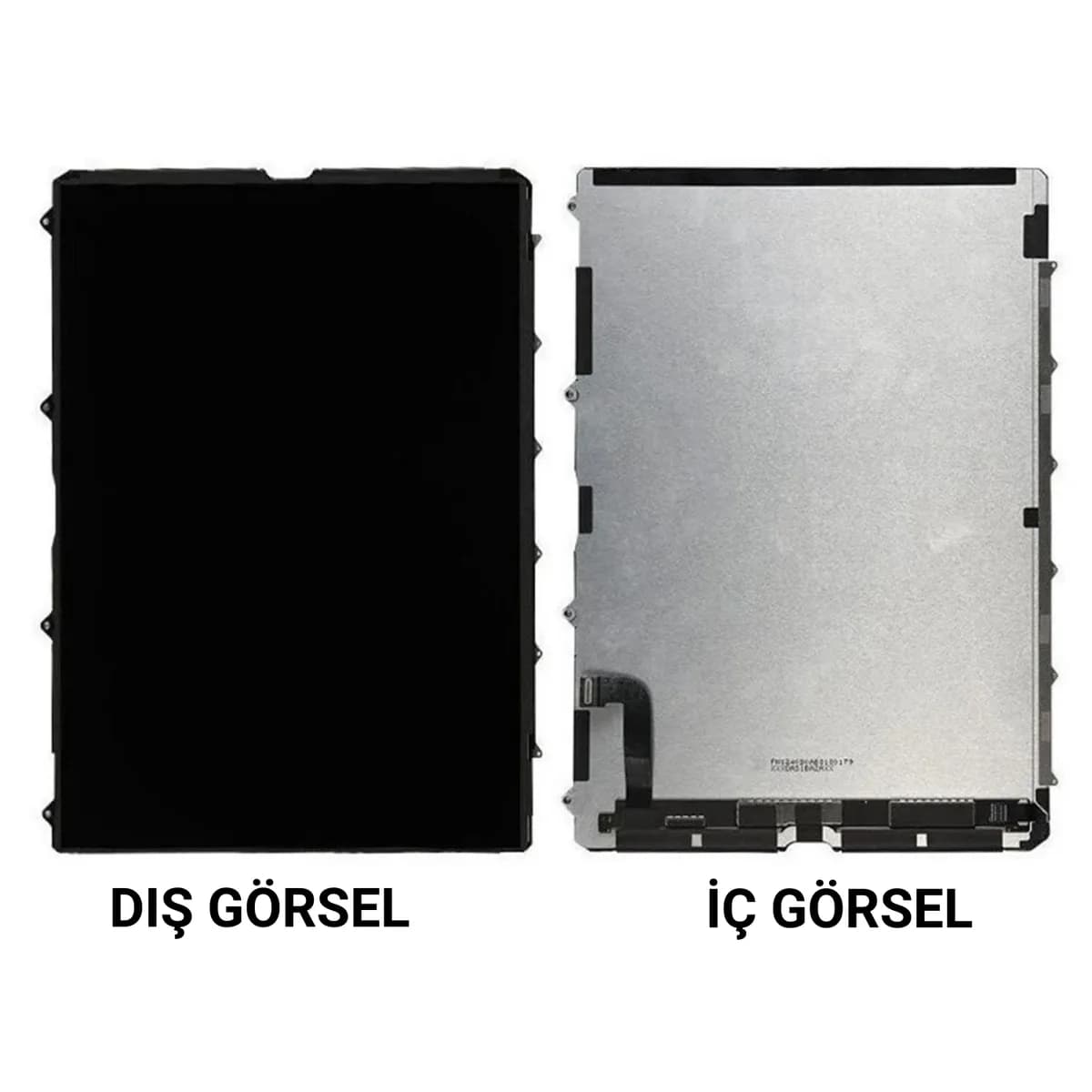 Gemtech Apple iPad 10 Nesil 10.9 2022 Uyumlu Org Lcd+Dokunmatik (Siyah)