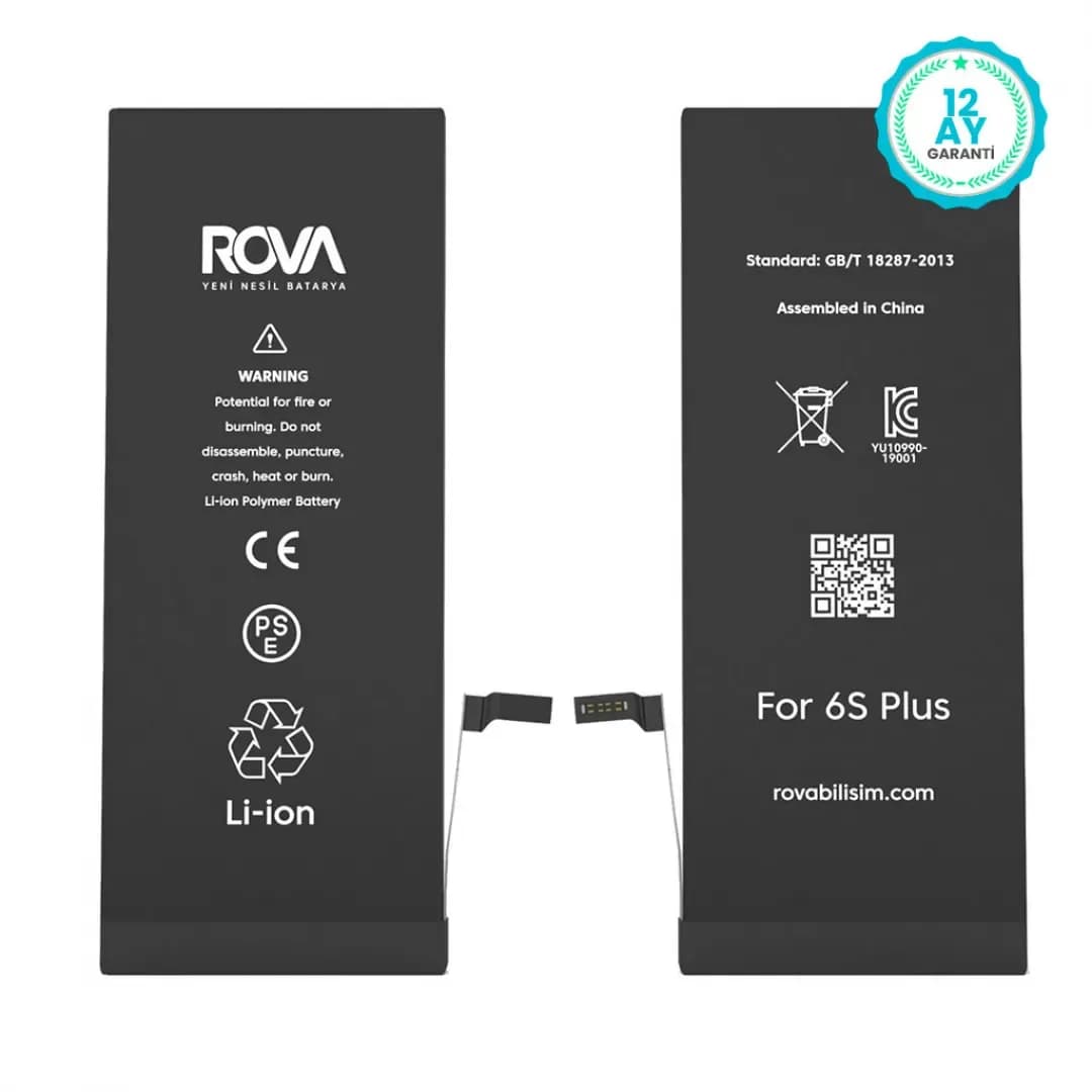 Gemtech Apple iPhone 6S Plus Uyumlu 3400 mAh Batarya