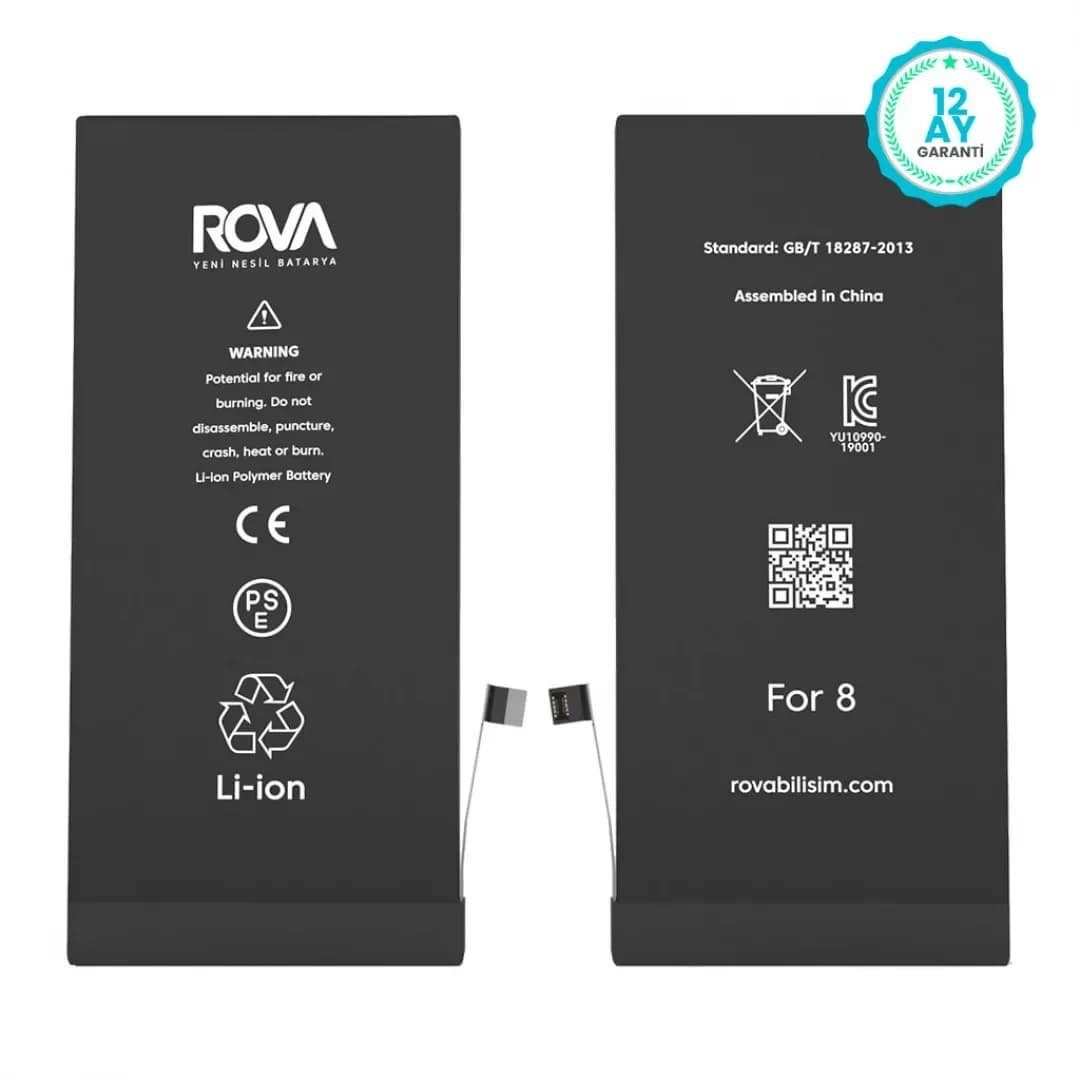 Gemtech Apple iPhone 8 Uyumlu 2330 mAh Batarya