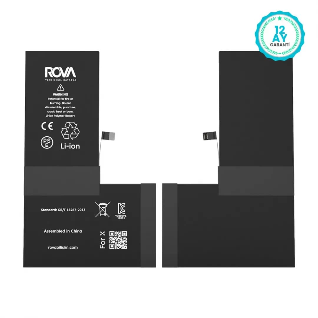 Gemtech Apple iPhone X Uyumlu 3500 MAh Batarya