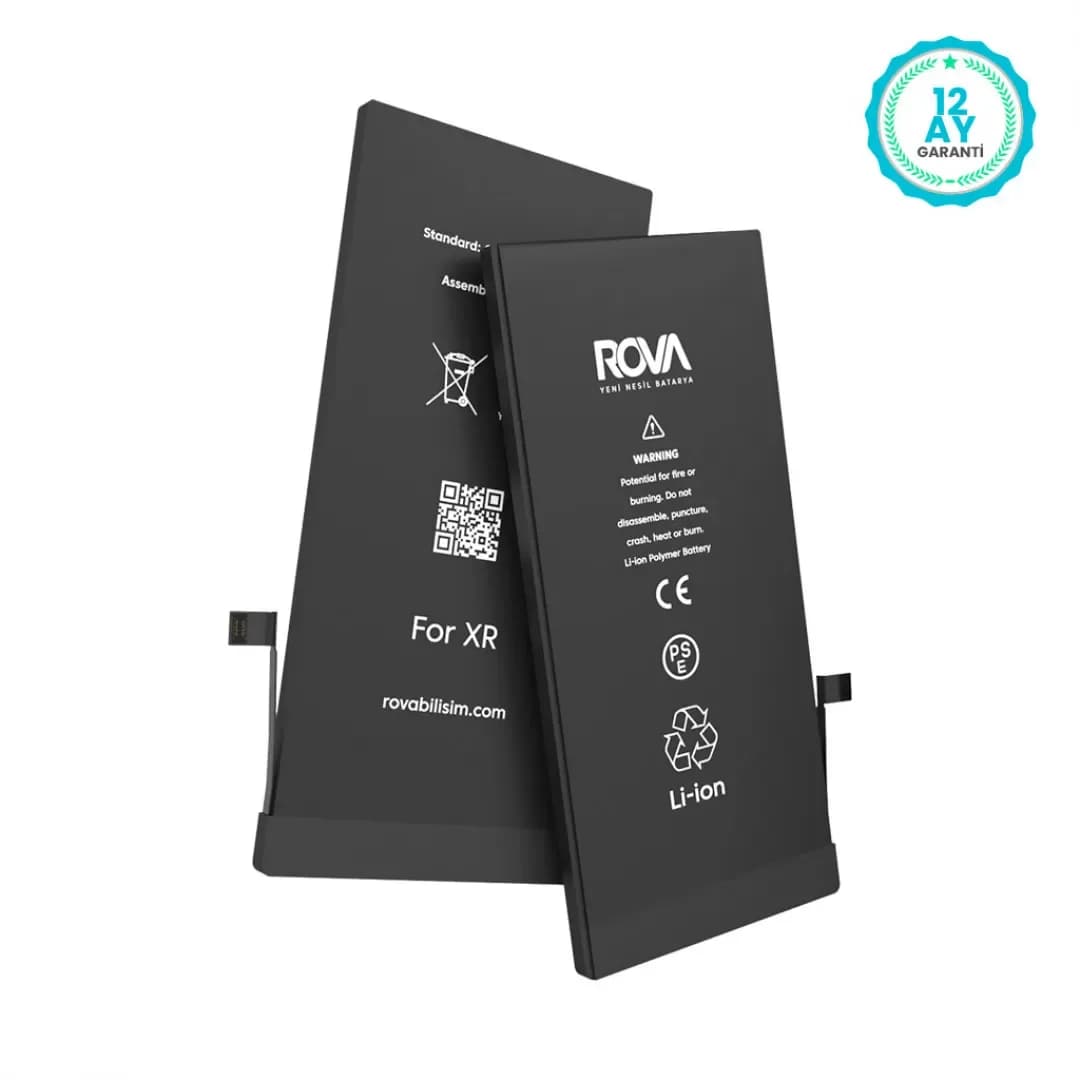 Gemtech Apple iPhone XR Uyumlu 3330 mAh Batarya