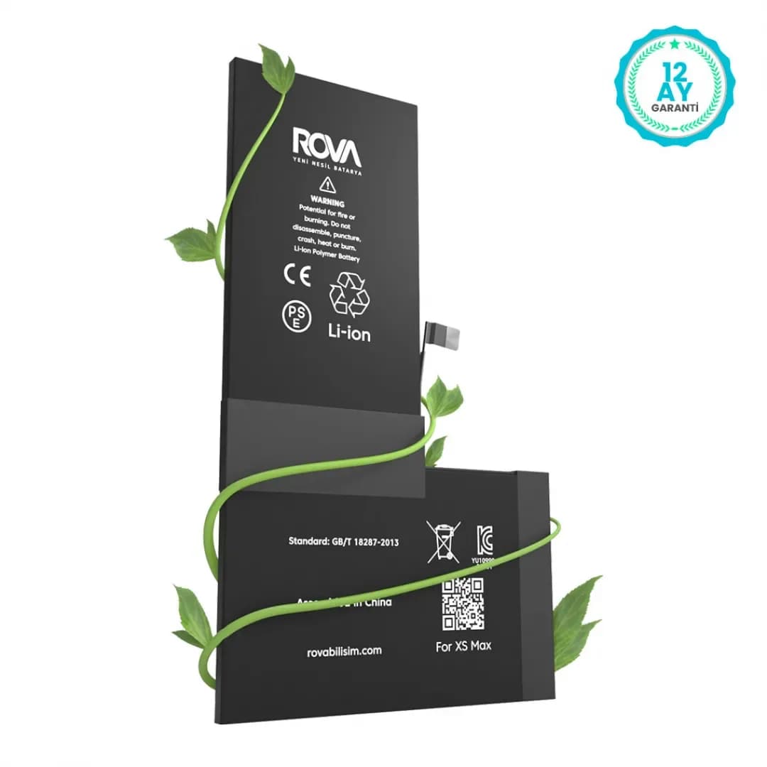 Gemtech Apple iPhone XS Max Uyumlu 3330 mAh Batarya