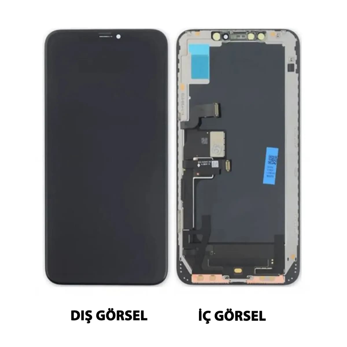 Gemtech Apple iPhone XS Uyumlu Oled Lcd+Dokunmatik+Çıtalı (Siyah)