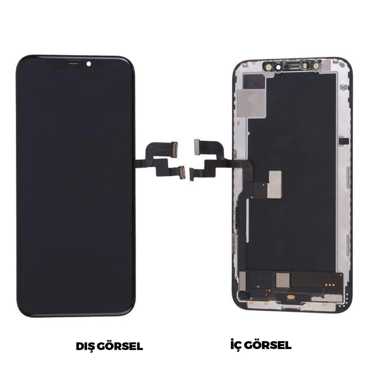 Gemtech Apple iPhone XS Uyumlu Org Lcd+Dokunmatik (Siyah)