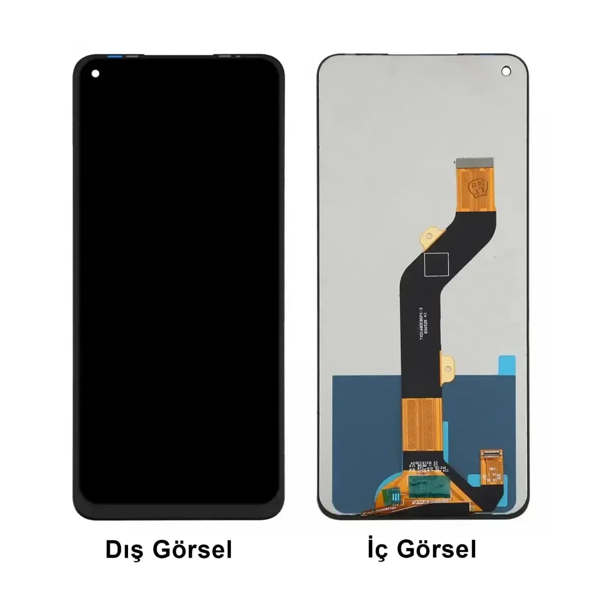 Gemtech İnfinix Hot 10 Uyumlu Org Lcd+Dokunmatik (Siyah)