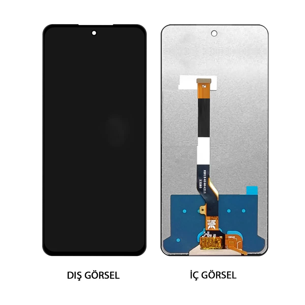 Gemtech İnfinix Hot 40 Uyumlu Org Lcd+Dokunmatik (Siyah)