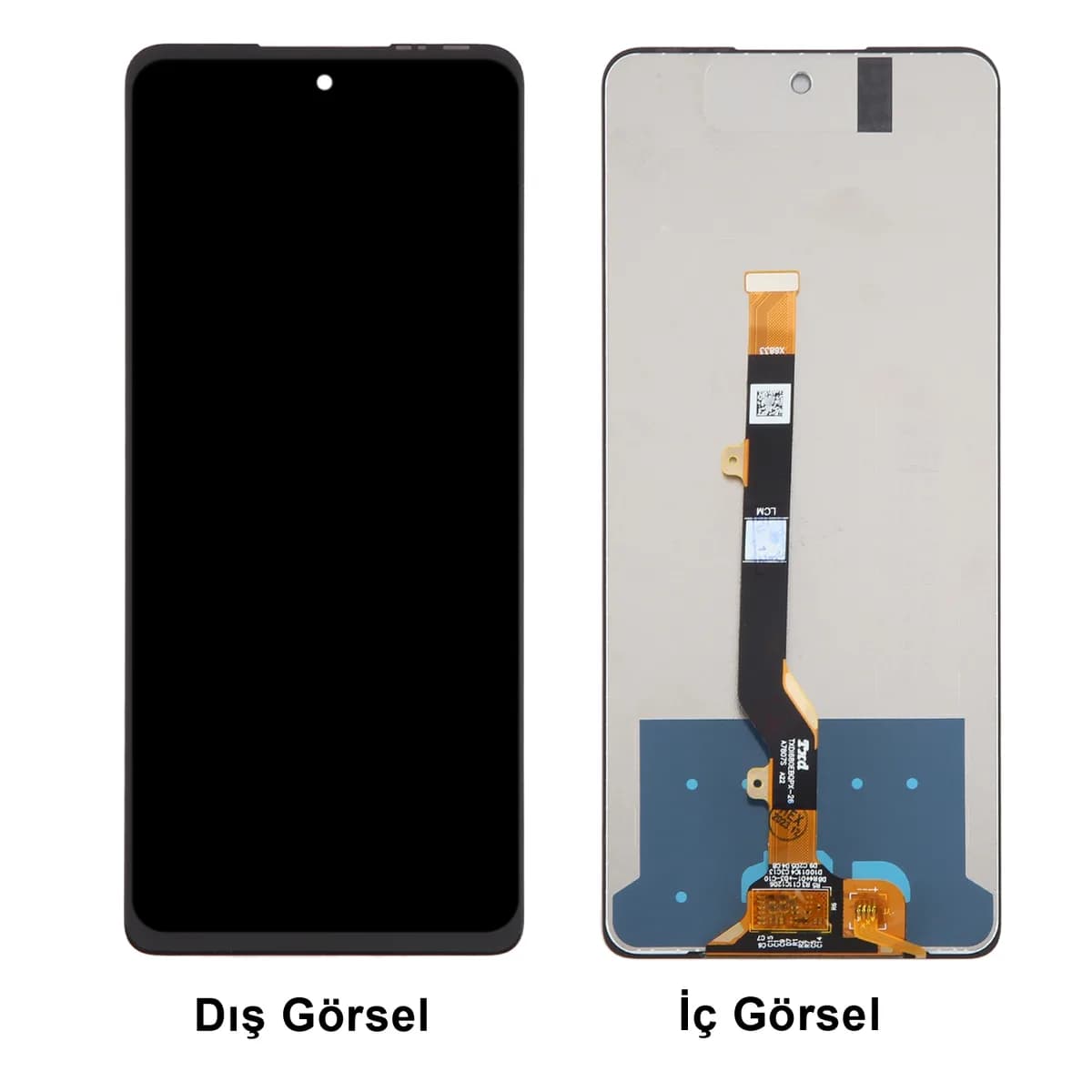 Gemtech İnfinix Note 11 Pro Uyumlu Org Lcd+Dokunmatik (Siyah)