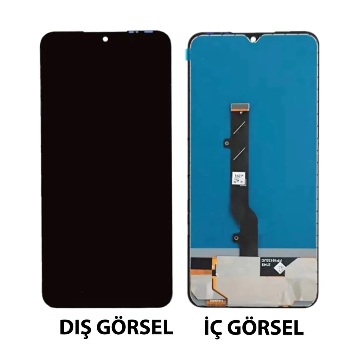 Gemtech İnfinix Note 12 Uyumlu TFT Kalite Lcd+Dokunmatik (Siyah)