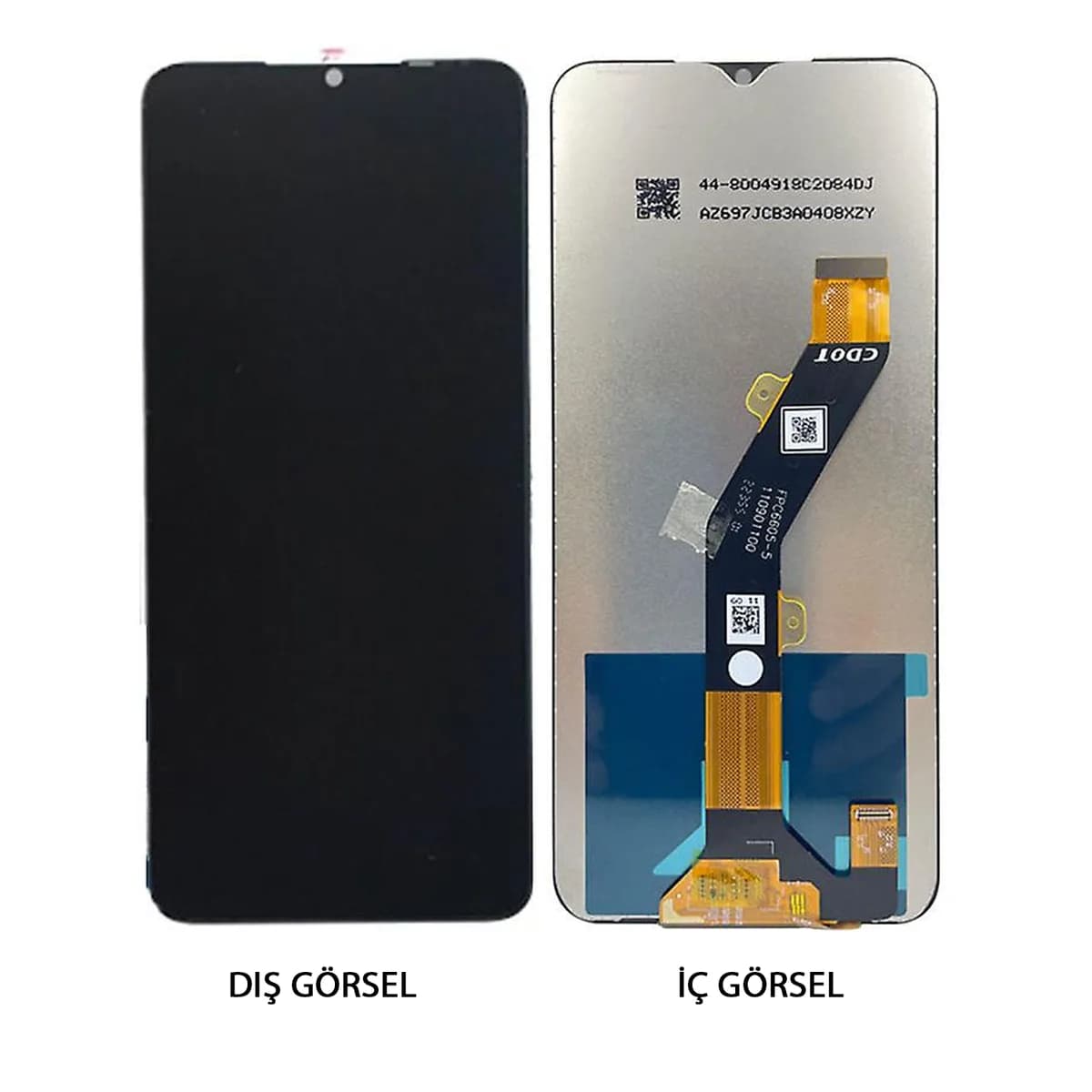 Gemtech İnfinix Smart 7 Uyumlu Org Lcd+Dokunmatik (Siyah)