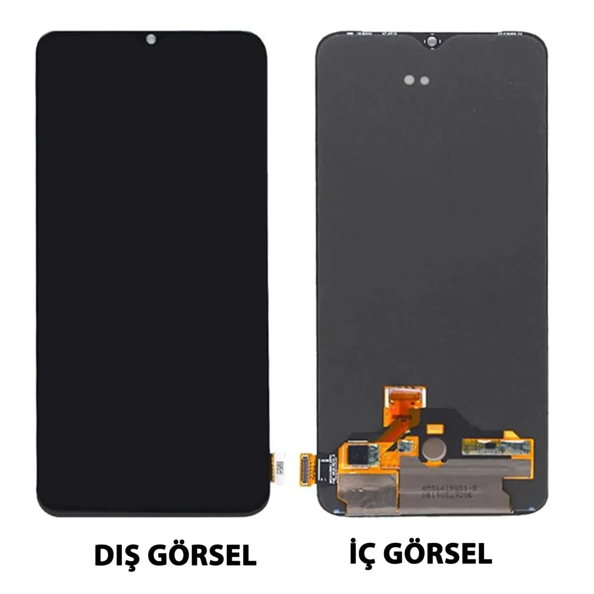 Gemtech Oneplus 7 Uyumlu Org Lcd+Dokunmatik (Siyah)