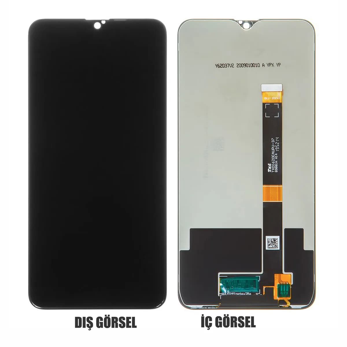 Gemtech Oppo A12 Uyumlu Org Lcd+Dokunmatik (Siyah)
