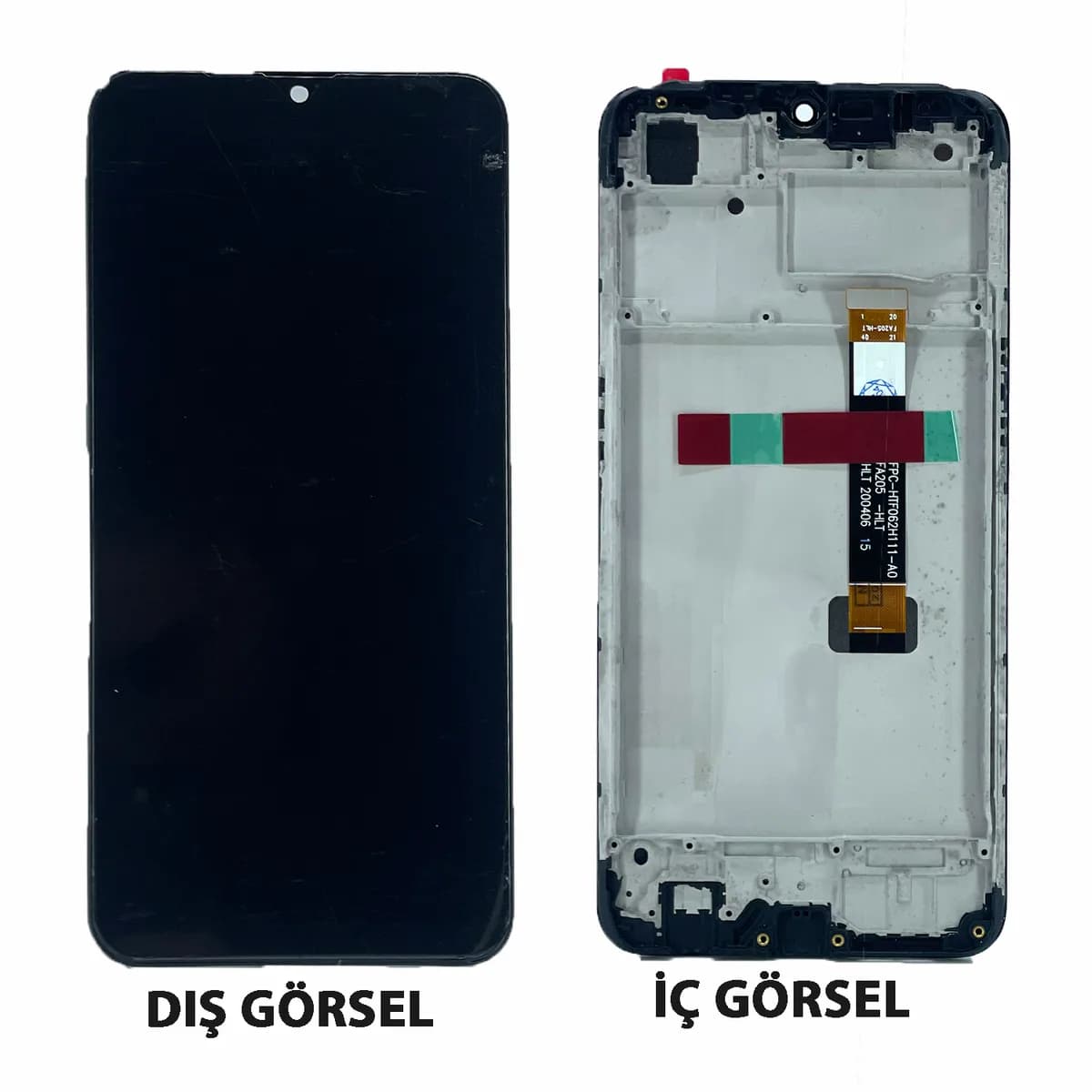 Gemtech Oppo A5s Uyumlu Org Lcd+Dokunmatik+Çıtalı (Siyah)