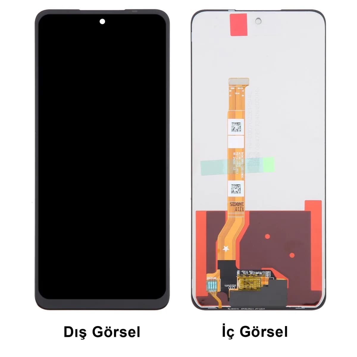 Gemtech Oppo A60 Uyumlu Org Lcd+Dokunmatik (Siyah)