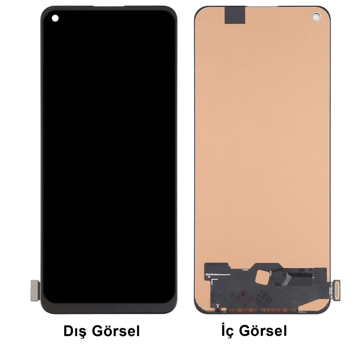 Gemtech Oppo A74 Uyumlu TFT Kalite Lcd+Dokunmatik (Siyah)